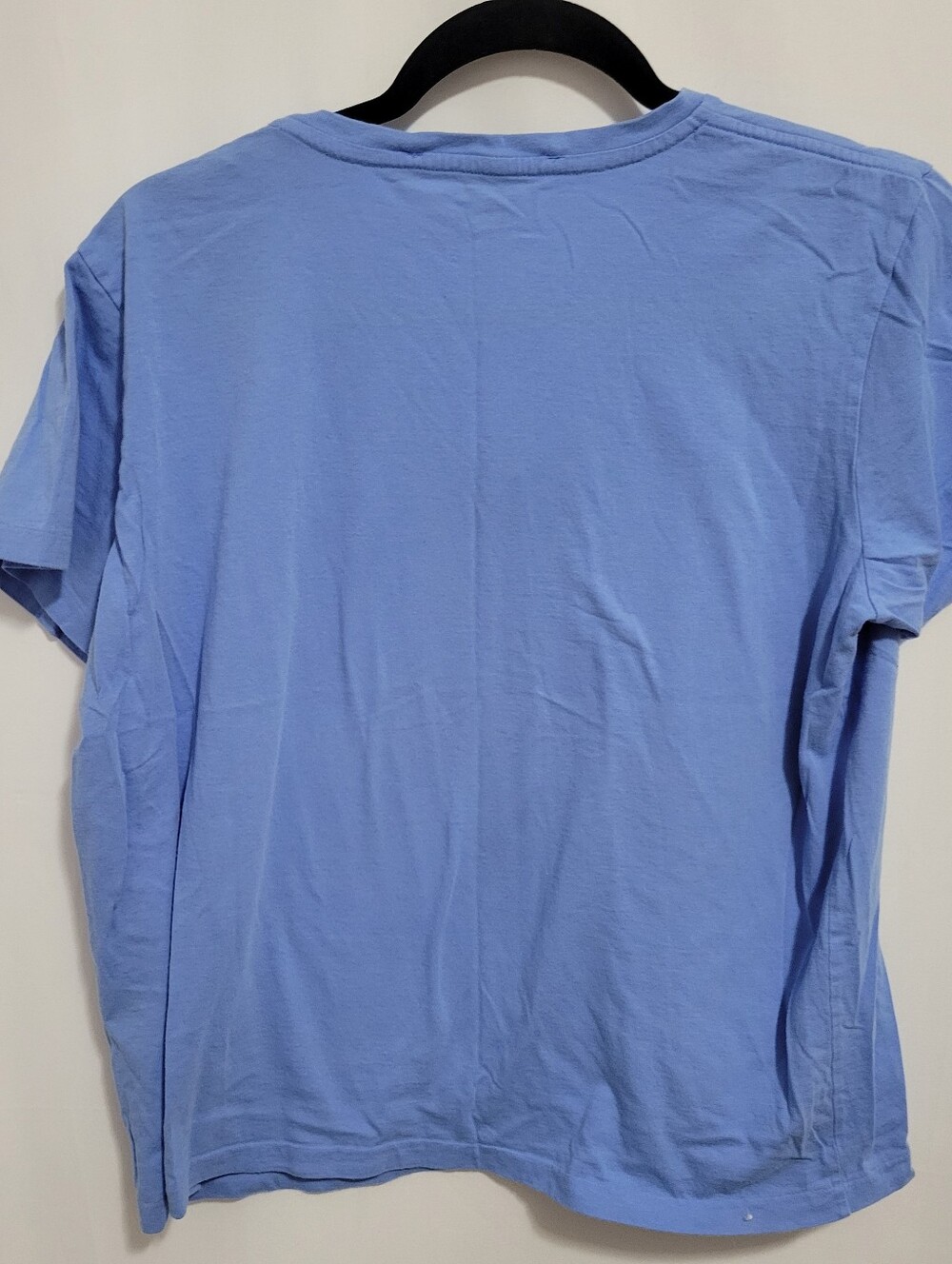Ralph Lauren Sport Light Blue S/S V-Neck Tee with Gree Pony, Size XL - Picture 3 of 4